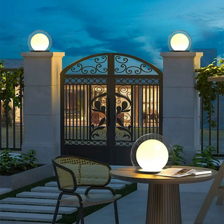 Outdoor Lamp Stainless Steel – Modern Black Steel Lantern with Warm Ambient Lighting