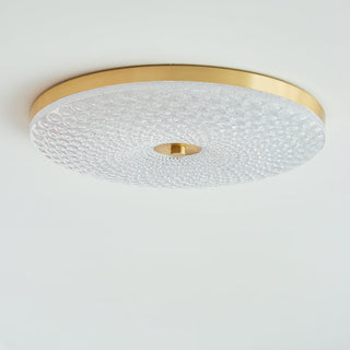 Crystal copper ceiling lamp modern – creative LED accent