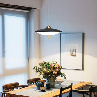 Modern LED metal glass pendant — dining room lighting fixture