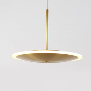 Dining room gold chandelier hanging — modern iron frame pendant lamp
