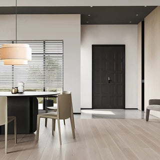 Beige fabric tiered pendant — warm textile ceiling fixture