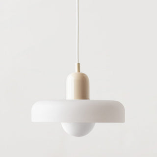 Modern Glass Pendant Light - Small LED Hanging Lamp for Kitchen Island