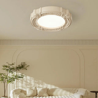 Warm vintage ceiling lamp French retro – LED bedroom