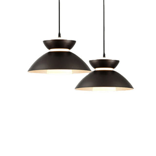 Dimmable metal pendant light detail — farmhouse style hanging lamp
