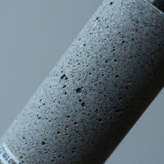 Pendant light with matte grey iron finish for modern interiors