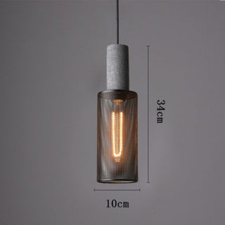 Suspension gris fer - Lampe suspendue moderne avec abat-jour en métal noir