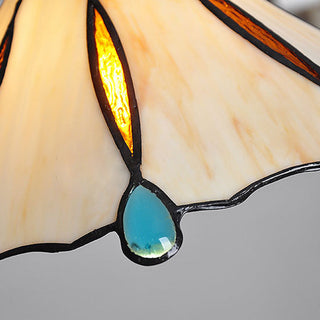 Decorative stained glass pendant — Tiffany vintage design