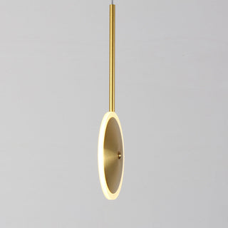 Iron frame gold chandelier detail — designer pendant dining light