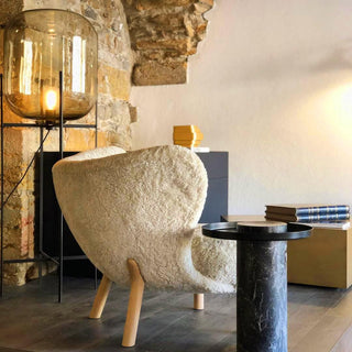 Lampadaire postmoderne en verre – Éclairage design LED en métal et verre