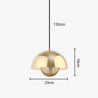 Glass Ball Pendant Light – Modern Pendant Light With Colorful LED Globe