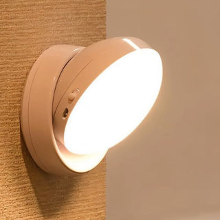 Mini LED rechargeable cordless wall lamp illuminated — acrylic