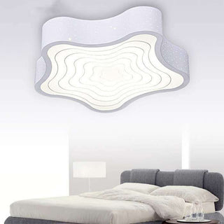 LED star ceiling lamp acrylic – contemporary bedroom fixture