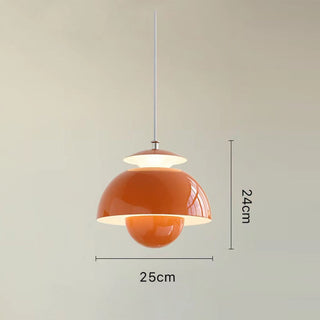 Scandinavian metal pendant — sleek adjustable design