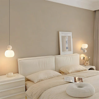 Creative pumpkin pendant ceiling lamp for unique interior