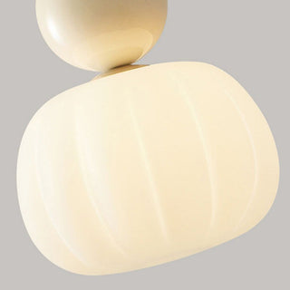 Small pumpkin shade pendant — Nordic creative design