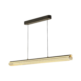 Modern Acrylic Pendant Light – Long LED Pendant With Soft Glow Lighting