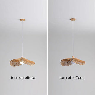 Suspension en rotin – Luminaire naturel avec longueur de suspension réglable