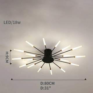 LED Ceiling Light – Modern Constellation Ceiling Lamp | Integrated LED Design