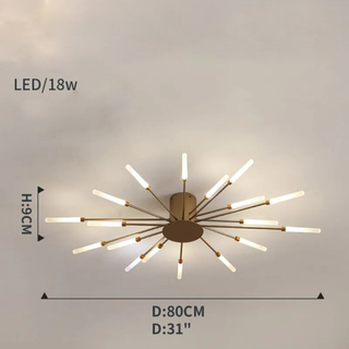 LED Ceiling Light – Modern Constellation Ceiling Lamp | Integrated LED Design