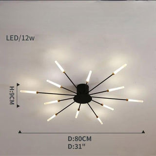 LED Ceiling Light – Modern Constellation Ceiling Lamp | Integrated LED Design