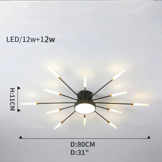 LED Ceiling Light – Modern Constellation Ceiling Lamp | Integrated LED Design