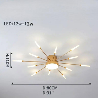 LED Ceiling Light – Modern Constellation Ceiling Lamp | Integrated LED Design