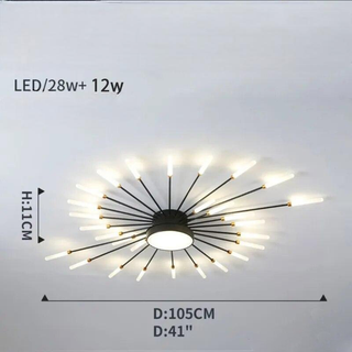 LED Ceiling Light – Modern Constellation Ceiling Lamp | Integrated LED Design