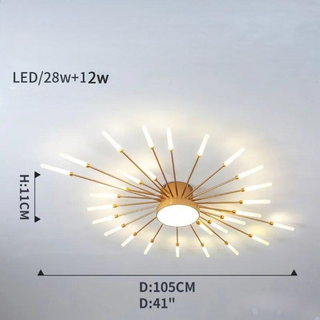 LED Ceiling Light – Modern Constellation Ceiling Lamp | Integrated LED Design