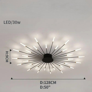 LED Ceiling Light – Modern Constellation Ceiling Lamp | Integrated LED Design