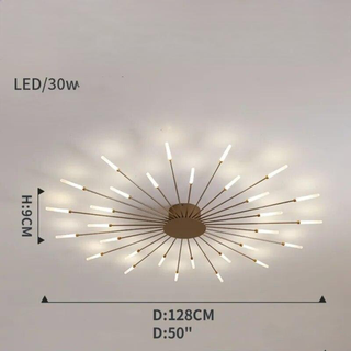 LED Ceiling Light – Modern Constellation Ceiling Lamp | Integrated LED Design
