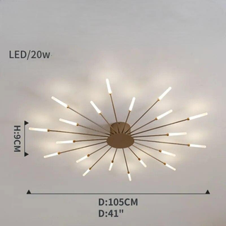 LED Ceiling Light – Modern Constellation Ceiling Lamp | Integrated LED Design