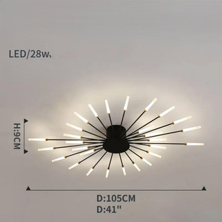 LED Ceiling Light – Modern Constellation Ceiling Lamp | Integrated LED Design