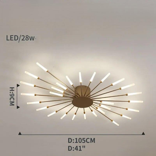 LED Ceiling Light – Modern Constellation Ceiling Lamp | Integrated LED Design