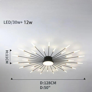 LED Ceiling Light – Modern Constellation Ceiling Lamp | Integrated LED Design