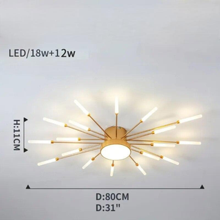 LED Ceiling Light – Modern Constellation Ceiling Lamp | Integrated LED Design