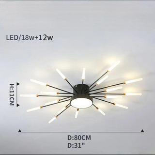 LED Ceiling Light – Modern Constellation Ceiling Lamp | Integrated LED Design