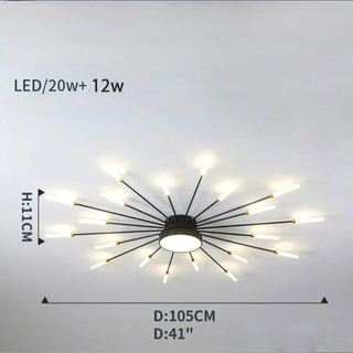 LED Ceiling Light – Modern Constellation Ceiling Lamp | Integrated LED Design