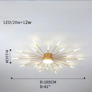 LED Ceiling Light – Modern Constellation Ceiling Lamp | Integrated LED Design