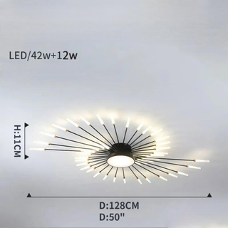 LED Ceiling Light – Modern Constellation Ceiling Lamp | Integrated LED Design
