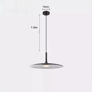 LED Pendant Light – Modern UFO Pendant Lamp with Colorful Oval Fixture