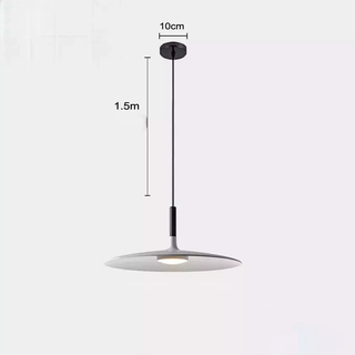 LED Pendant Light – Modern UFO Pendant Lamp with Colorful Oval Fixture