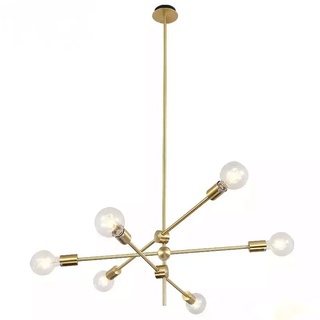 Modern Pendant Lamp – Adjustable Arm Spider Pendant Light for Living Room Lighting