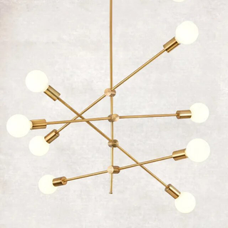 Modern Pendant Lamp – Adjustable Arm Spider Pendant Light for Living Room Lighting