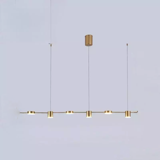 Pendant Light – Modern Metal Pendant Lamp with Gold Black Circular Lampshade