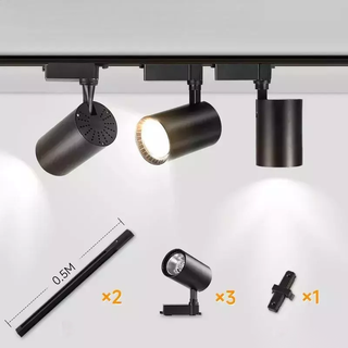 LED Lighting Track – Adjustable LED Spotlights for Living Room & Office Ambiance