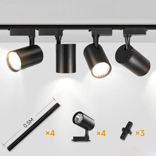 LED Lighting Track – Adjustable LED Spotlights for Living Room & Office Ambiance