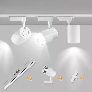 LED Lighting Track – Adjustable LED Spotlights for Living Room & Office Ambiance