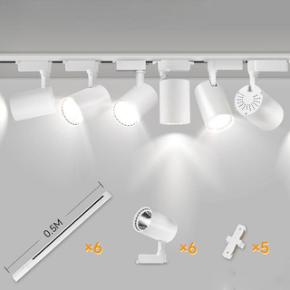 LED Lighting Track – Adjustable LED Spotlights for Living Room & Office Ambiance