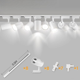 LED Lighting Track – Adjustable LED Spotlights for Living Room & Office Ambiance