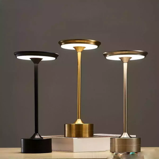 Wireless Table Lamp – Adjustable Touch Sensor | USB Rechargeable Modern Light
